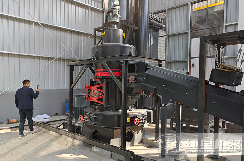 紅星高壓磨粉機制粉加工客戶現場實拍
