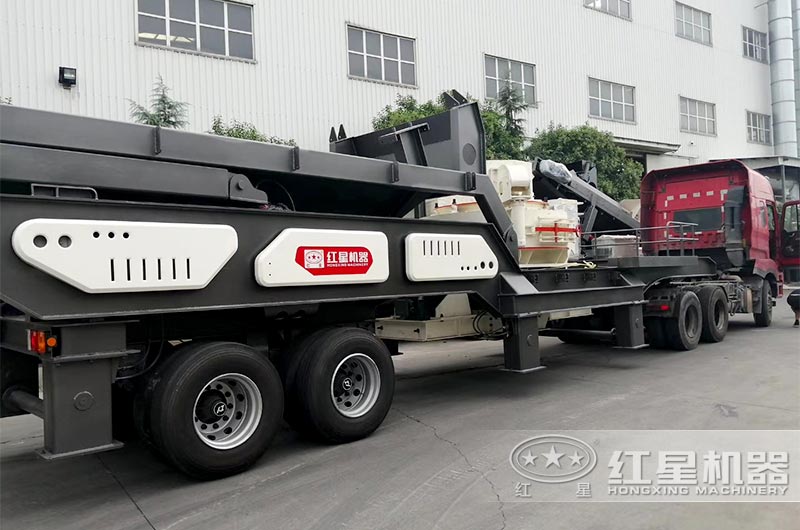 移動式制砂機(jī)實拍